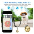 thumbnail image 6 of Mini Fashion Smart Dog Cat Pets Positioning Collar Bell GPS Tracker Anti-lost Alarm Tag Wireless Bag Wallet Key Finder Locator ,Providing Reminders At Any Time, 6 of 10
