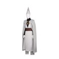 thumbnail image 6 of Adult Women's Witch Costume Sets Magic Wizard Sorceress Grey Cloak Tunic Outfit Set with Witch Hat Halloween Fancy Dress Party Cosplay Costumes, 6 of 7