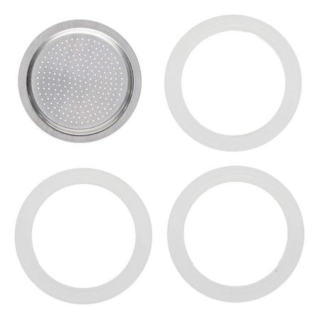 

Filtering Plate and Gaskets Stovetop Espresso Coffee Makers Accessories for 1 Cup Espresso Makers