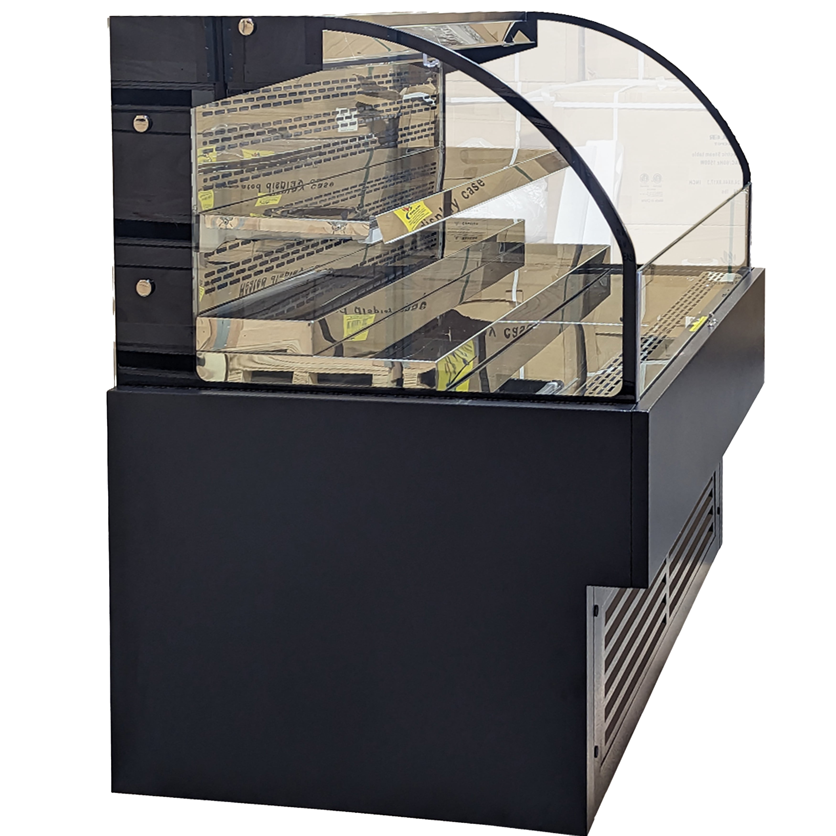 NSF 48 in. Commercial Refrigerated Open Air Cooler Display Case Grab & Go Merchandiser CSA