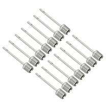 Uxcell Stainless Steel Ball Pump Needle Inflate Pump Inflation Needle Air Inflating Pin 40 Pack