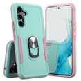 thumbnail image 4 of Xhy Samsung Galaxy A54 5G Case with Screen Protector and Magnetic Ring Kickstand Military Grade Double Layer Drop Protection Rugged Detachable for Galaxy A54 5G Phone - Teal Pink, 4 of 4