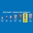 thumbnail image 2 of Great Value X-Large Outdoor Garbage Bags, 135L , 40bags, 2 of 4