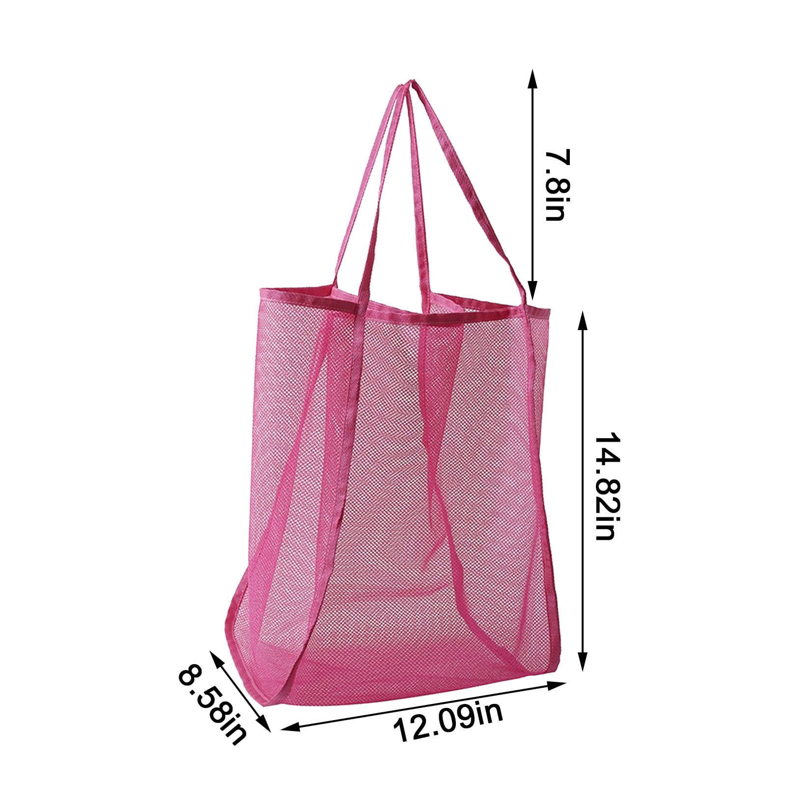 Sdjma Clear Tote Bag Stadium Approved, 31L Large Clear Vinyl Shoulder Handbag with Zipper for Women Man, Durable Waterproof Travel Bag for Beach