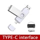 thumbnail image 2 of Unidad Flash USB 3,0 de 2TB, Pendrive de 2TB, Adaptador tipo C metálico de 1TB, Mini disco U resistente al agua, novedad qym unisex, 2 of 2