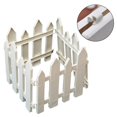 thumbnail image 3 of FenceGuard: Durable White Plastic Garden Lawn Fence for Protection, 3 of 7