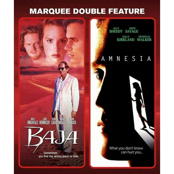 Baja / Amnesia (Marquee Double Feature) (Blu-ray), MVD Marquee Collect, Mystery & Suspense