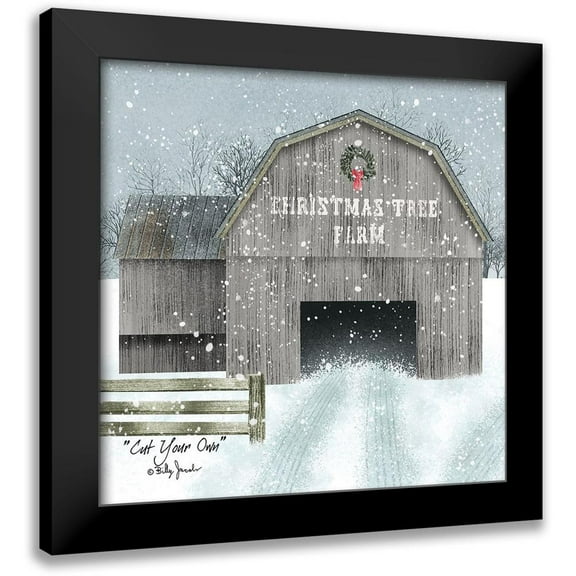 Jacobs, Billy 12x12 Black Modern Framed Museum Art Print Titled - Cut Your Own