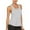 Gray, variant on gakvbuo Plus Size Summer Tank Tops For Women 2023 Trendy Women's Loose Sleeveless Round Neck Solid Fitness Yoga Hollow Out Tank Tops Vest Sports Shirt