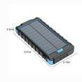 thumbnail image 3 of JTNeq Multi-Functional Solar Power Bank with 20000mAh Capacity, Outdoor Lighting, and Sandproof Design for Adventure, 3 of 9
