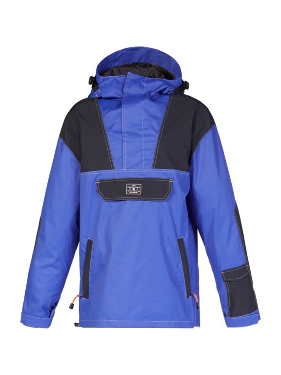 DC Men's DC-43 Anorak Snowboard Jacket - Royal Blue - Medium