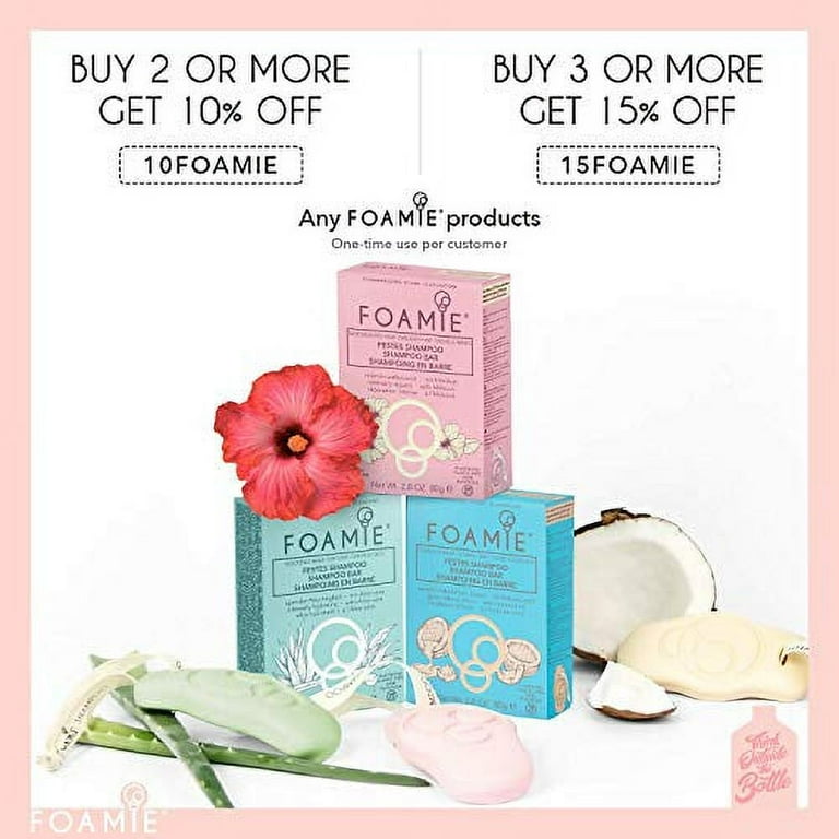 Foamie Natural Aloe You Vera Much Conditioner Bar - For Oily and Damaged  Hair - Cruelty, Paraben, Sulfate Free - Strengthens Massages Cleans Your ...