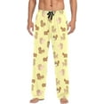 thumbnail image 2 of FREEAMG Men's Cotton Pajama Pants Lounge Sleep Pants Soft Sleepwear Pajama Bottoms with Pockets, 2 of 7