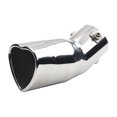 thumbnail image 1 of Exhaust Tube Anti-oxidizing Rustproof Straight Heart Shaped Universal Car Exhaust Muffler For Van, 1 of 5