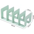 thumbnail image 3 of Yazoeia Desktop Bookshelf, Tabletop Bookcases Desk Organizers And Storage Rack for Cds/Magazine/Books,White CJC912-142926, 3 of 6