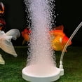thumbnail image 5 of Aquarium Air Stone Diffuser, Nano Bubble Air Stone for Fish Tank Oxygenation, Quiet Aerator for Freshwater and Saltwater Aquariums, Decorative Air Pump for Hydroponics, 5 of 7