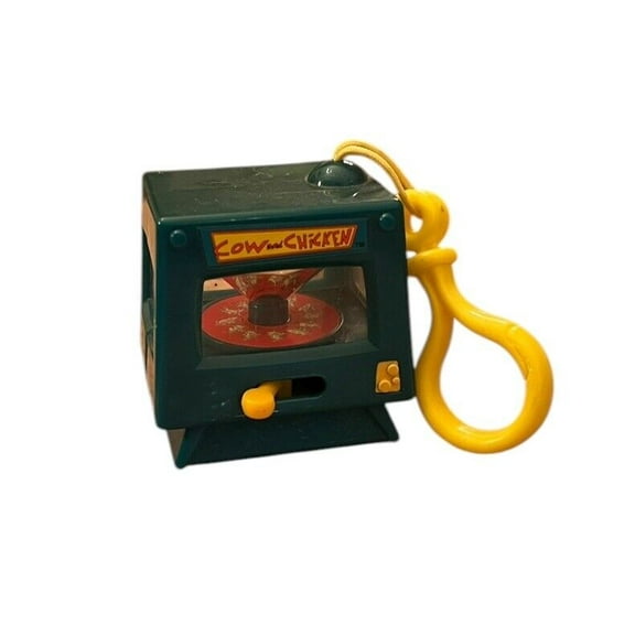 1998 Cartoon Network Cow & Chicken Taco Bell TV Animator Animation Toy