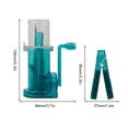 thumbnail image 4 of Máquina Tejer DIY Mini Carrete Tejedor Herramienta Costura para Fácil () Verde, 4 of 4