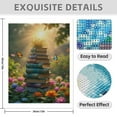 thumbnail image 3 of Diamond Art Kit for Adults, Sunlit Books Butterflies Garden Diamond Painting for Adults Beginners, DIY Diamond Art Painting Kits, 5D Diamond Painting Crafts for Home Decor 12x16 Frameless, 3 of 7
