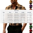 thumbnail image 3 of hlysgo Mens Plaid Button Down Shirts Short Sleeve Casual Summer Shirt Wrinkle Free Business Officewear Dress Shirts Green,XL, 3 of 5