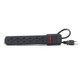 thumbnail image 4 of Enchufe De Estilo Americano Enchufe Totalmente De Cobre Cable De Extensión De Dos Metros De Largo Negro, 4 of 6