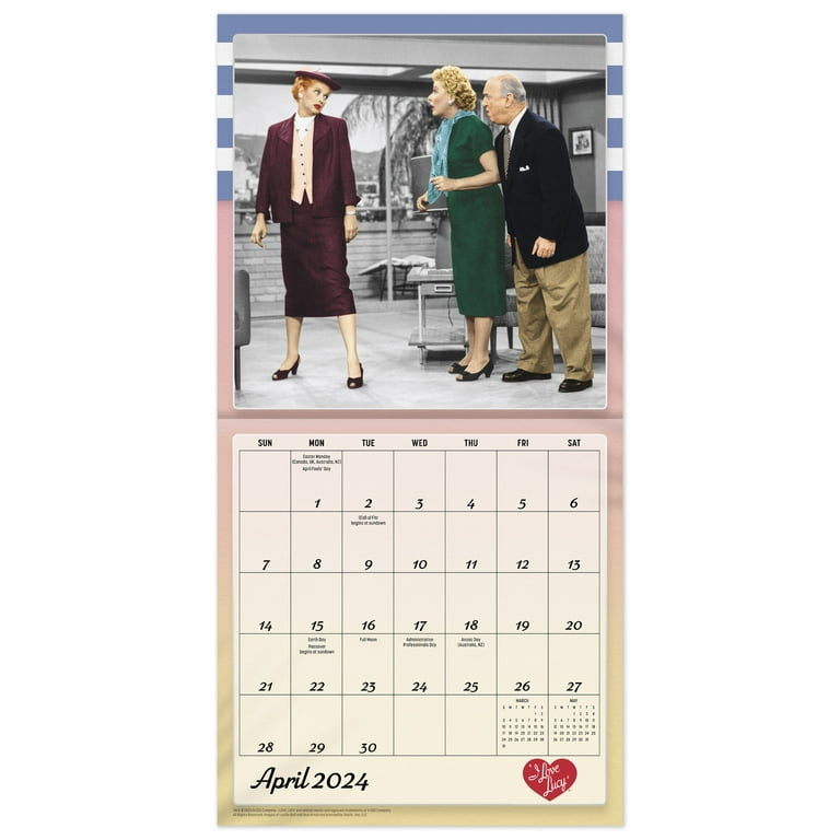 I Love Lucy Desk Calendar 2024 Bekki Carolin I Love Lucy Desk Calendar 2024 Bekki Carolin