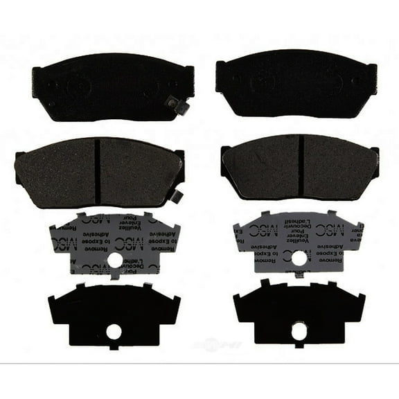 Raybestos PGD276M Professional Grade Semi-Metallic Disc Brake Pad Set Fits select: 1987 HONDA CIVIC 1.5, 1986 HONDA CIVIC