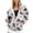 A-White117, variant on Women's Tie Dye Hoodie Oversized Long Sleeve Hooded Zip Up Hoodie Soft Vibrant Weekend Hoodies