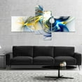thumbnail image 1 of Designart - Plasma Multicolore Brillant - Toile Abstraite d'Art Mural, 1 of 2