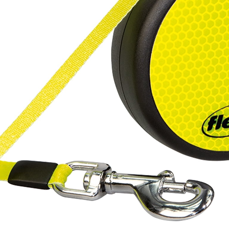 Flexi Rflct M Retractable Leash, Reflective Black photo 5