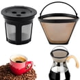 thumbnail image 2 of Taza de filtro de café COOLL con diseño superior, reutilizable, de grado alimenticio, filtro de café de malla fina desmontable para Ninja Dual Brew Pro, 2 of 8