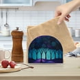 thumbnail image 2 of Yayeee Napkin Holder for Table Kitchen Paper Tissue Organization, Purple Moonlight Forest, 2 of 8