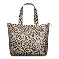 thumbnail image 1 of Abstract Leopard Print Weekender Bag Modern Travel Tote with Cheetah Spots, Fashion Texture Pattern, Lightweight, 1 of 5