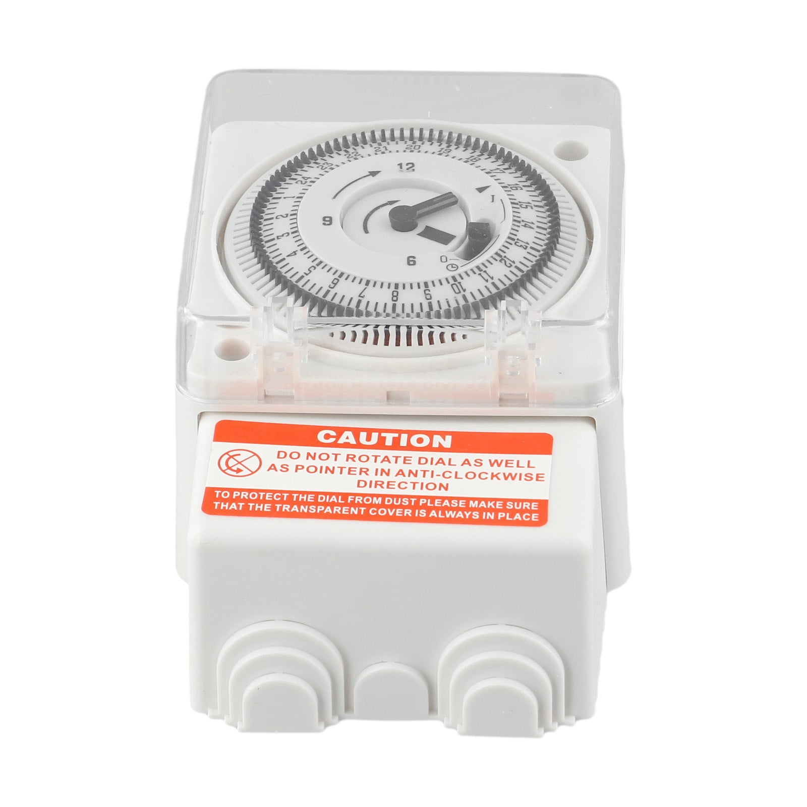 Analogue Timer for Din Rail Ac220V 24 Hour Mechanical Switch with 15 Minute