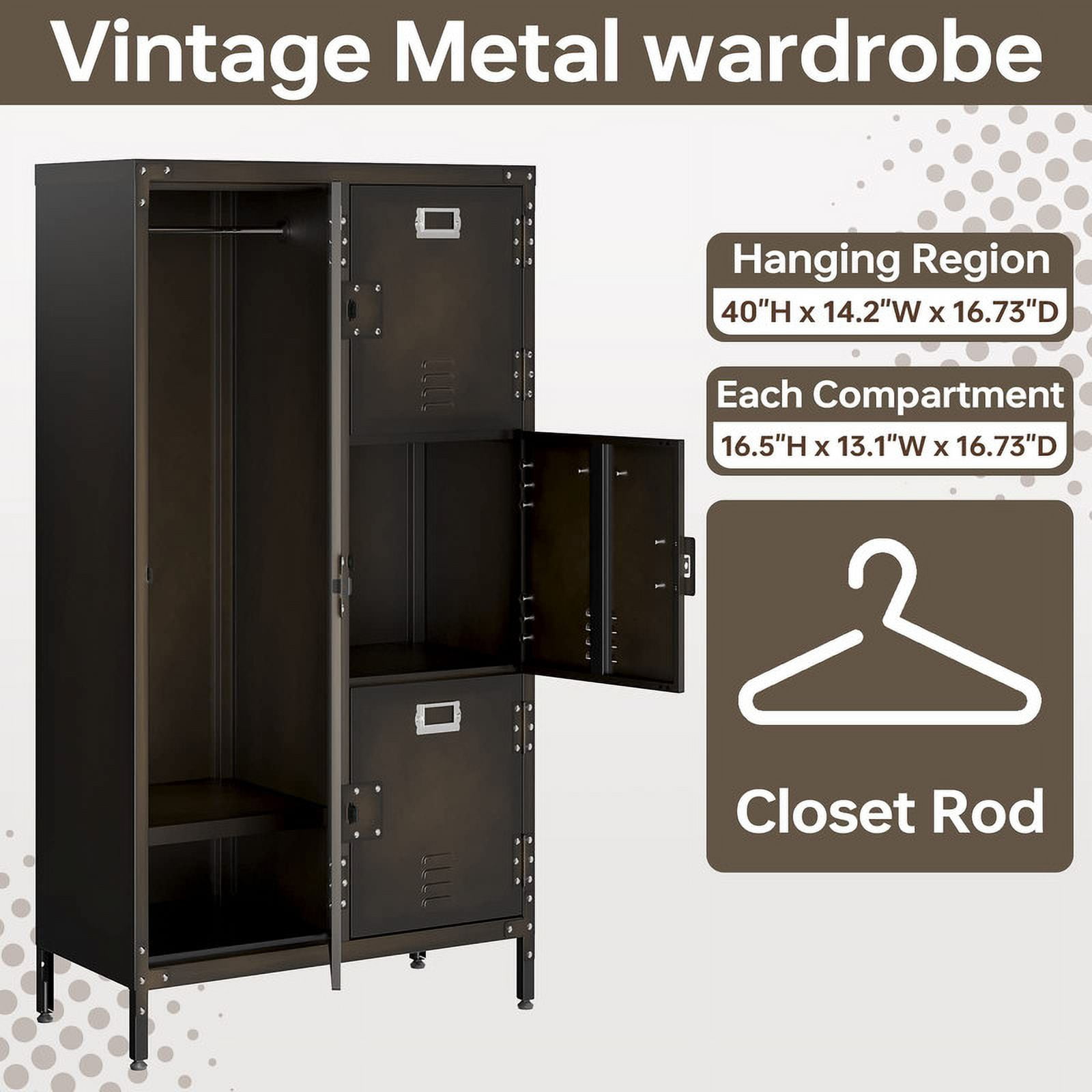 hide Closet Collection【美品】 Amazon.com: YOUUD Portable Closet 50 Inch Wardrobe Closet