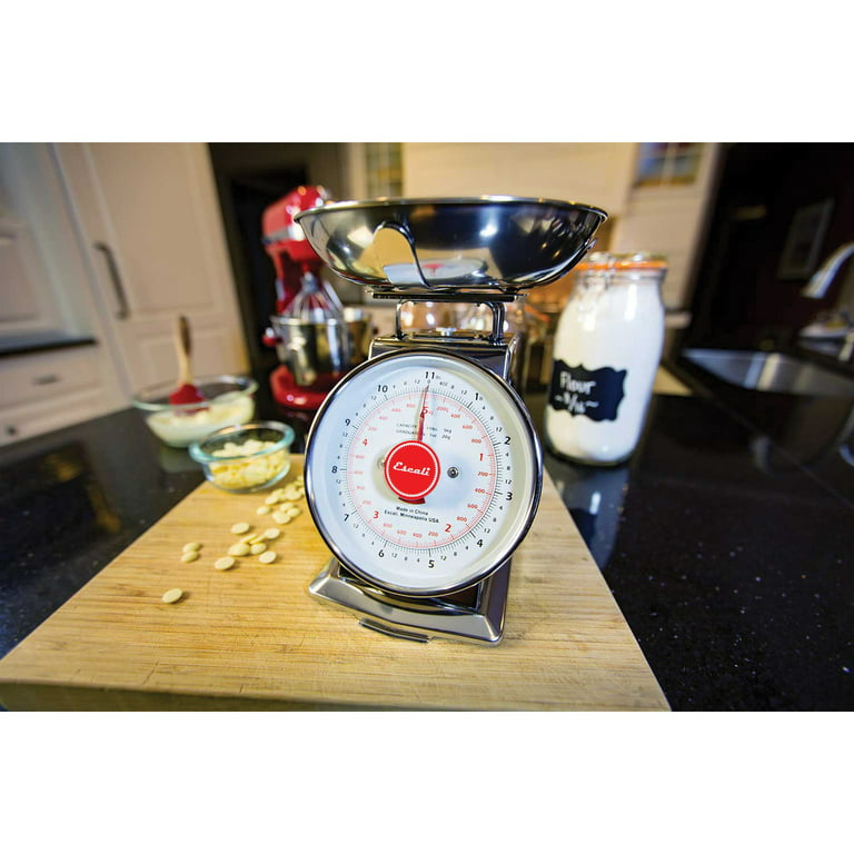 Kitchen Scale Food Baking Mechanical Dial Compact Bowl Cook Bake 1kg  Vintage Look Platform Scale Kitchen Food Mechanical Scale Tool Analog Dial