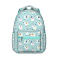thumbnail image 1 of Abstract Pig Student Backpack Cute Watercolor Farm Animal Cartoon Print Artistic Pattern Funny Piggy Design Aesthetic School Bookbag for Student, 1 of 6