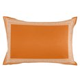 thumbnail image 2 of Burnt Orange Geometric Lumbar Pillow Covers 12x20 Inch, White Greek Key Design Abstract Modern Art Decorative Pillowcase with Zipper, Microfiber Breathable Throw Pillowcases for Sofa Bed Living Room, 2 of 9