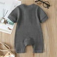thumbnail image 4 of PENGXIANG Newborn Baby Short Sleeve Knitted Romper One-Piece Clothes, 4 of 4