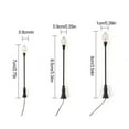 thumbnail image 3 of Garden Lamp Model Doll Size Sand Table Adornment LED Streetlight Architecture Materials Landscape Light for Villa Garden Walkway Model 3, 3 of 5