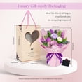 thumbnail image 2 of Ramo de flores preservadas Tyvouflo Eternal Rose Purple, 2 of 8