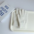 thumbnail image 1 of Guantes de piel de conejo para mujer, de invierno, bonitos, de celebridades de Internet, gruesos, para estudiantes, cálidos, resistentes al viento, para ciclismo, para hombre, 1 of 6