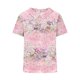 thumbnail image 4 of Blusas de Manga Corta para las Mujeres Cuello de Muñeca Lindo Lino Algodón, Impreso Suelto Camiseta para el Uso Casual, Diario Y de Verano, 4 of 8