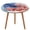 style, variant on 4th of July Round Fitted Tablecloth with Flannel Backing Elastic Table Cloth Waterproof Oil-Proof Plastic Table Cover Table Up 40"-54" Diameter)