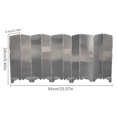 thumbnail image 4 of Estufa Gas 10 Placas Protector Contra El Viento Picnic Plegable Aluminio Pantalla A Prueba, 4 of 4