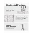 thumbnail image 3 of Dispensador Xtellar De Jabón Acrílico Con Bomba, Paquete De 3 Color Gris, 3 of 5