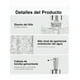 thumbnail image 3 of Dispensador Xtellar De Jabón Acrílico Con Bomba, Paquete De 3 Color Gris, 3 of 5