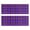Purple and Pink Checkered Pattern, variant on Black and White Checkered Pattern Anti Fatigue Kitchen Rugs Set Of 2, Non Slip Washable Decorative Floor Mats for Sink Laundry and Home Use, 17"x47"