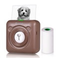 thumbnail image 1 of Riwcyla Pocket All,in,One Thermal Printer Wireless Picture Photo Label Memo Receipt Paper Printer AR Photo Function with USB Cable Support for Android iOS Smartphone Windows, 1 of 6