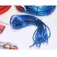 thumbnail image 4 of LEEYNEER Amplificateur Automobile 8 GA Fil Câble Caisson de Basses Étoile à Cinq Branches Boule de Cheveux Haut-Parleur, 4 of 8